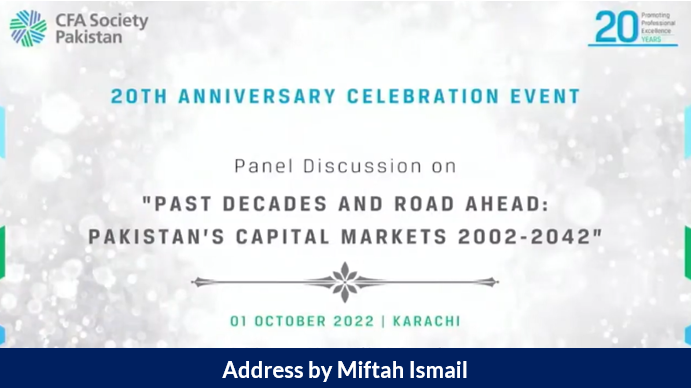 Detailed notes of Miftah Ismail's speech banner