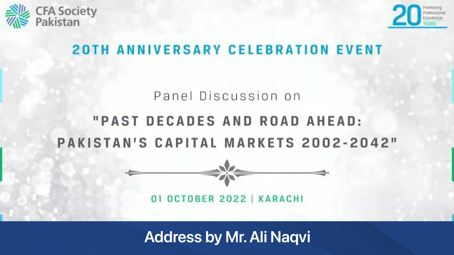 Talk by Ali Naqvi banner